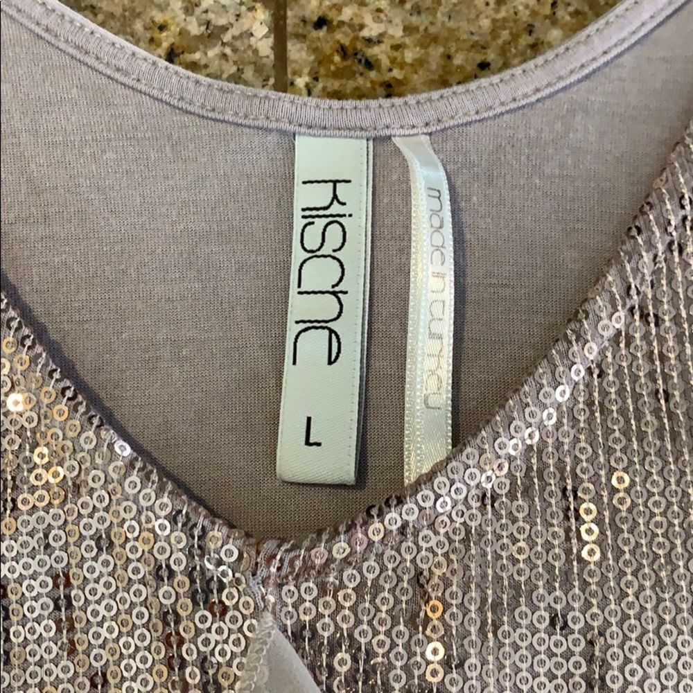 Kische Sequin Tank NWOT - Picture 2 of 4